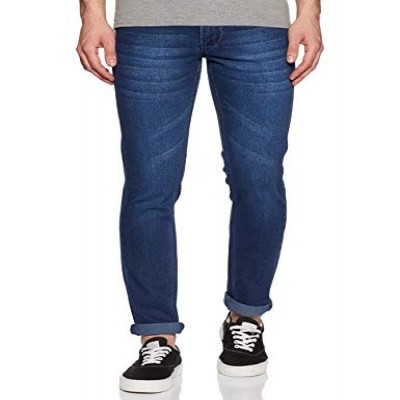 Diverse Men's Chino Jeans (DCMDT11KC24L32-583B_Indigo8_28W x 33L)