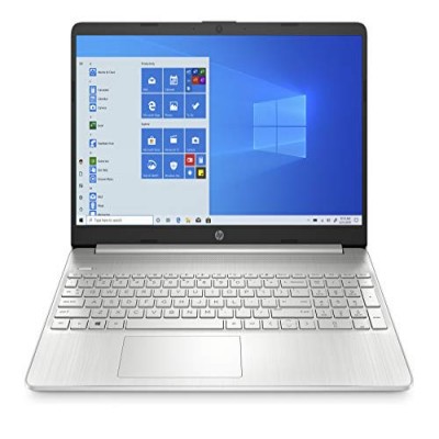 HP 15 Ryzen 5 4500U Processor 15.6-inch(39.6 cm) FHD Laptop (8GB/256GB/Windows 10/MS Office/Natural Silver/1.69Kg), 15s-ey1004AU
