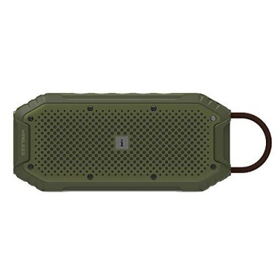 iBall Musi Rock 16 Watt Truly Wireless Bluetooth Portable Speaker (Military Green)