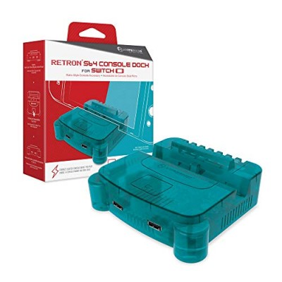 RetroN S64 Console Dock for Nintendo Switch (Turquoise) - Hyperkin