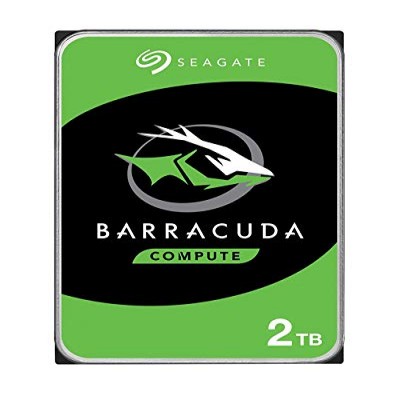 Seagate Barracuda 2 TB Internal Hard Drive HDD – 3.5 Inch SATA 6 Gb/s 5400 RPM 256 MB Cache for Computer Desktop PC (ST2000DM005)