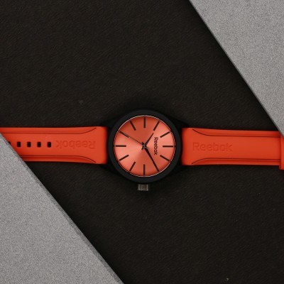 REEBOK Reebok Spindrop 45 mm Orange Dial Men's Watch Analog Watch  - For Men
