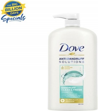 DOVE Anti Dandruff Clean & Fresh Shampoo, Prevents Dandruff & Dry Scalp(1 L)