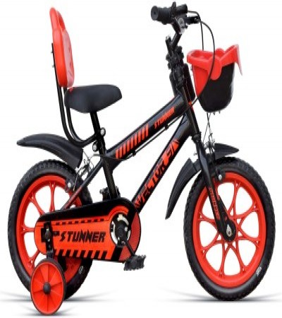 Vector 91 Stunner 14T Black Red Kids cycle 14 T BMX Cycle(Single Speed, Red)