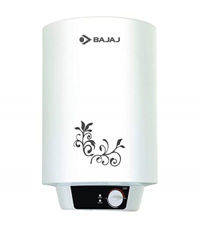 Bajaj New Shakti Neo 25L Metal Body 4 Star Water Heater with Multiple Safety System, White