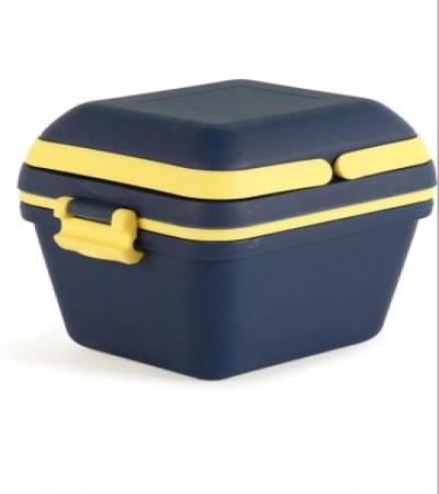 AneriDEALS Stylish Lunch box for New Generation, 3 Compartment with Handle & Push Lock 3 Containers Lunch Box(300 ml, Thermoware)